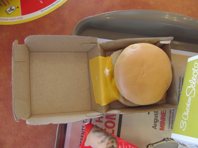 17 Disappointing Fast-Food Burger Fails 1325082861